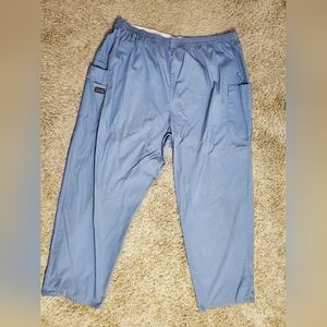Cherokee Workwear Women's 4-Pocket Elastic Waist Utility Scrub Pants
